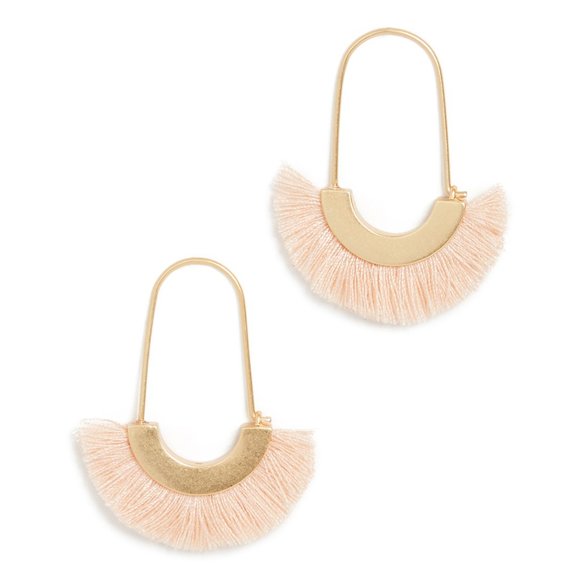 Madewell | NWT Arc Wire Fringe Earrings - Picture 7 of 9